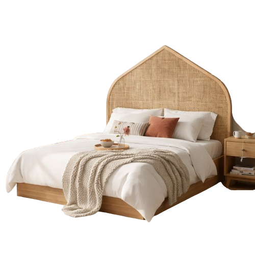 سرير بتصميم تراثي