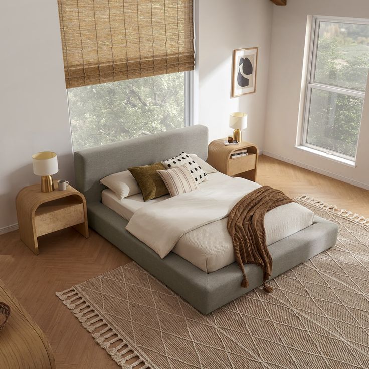 سرير بتصميم حديث