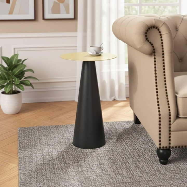 طاولة جانبية فاخرة بتصميم عصري جذاب