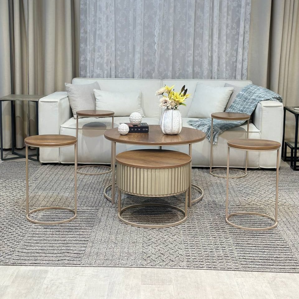 طقم طاولات كامل للمنزل