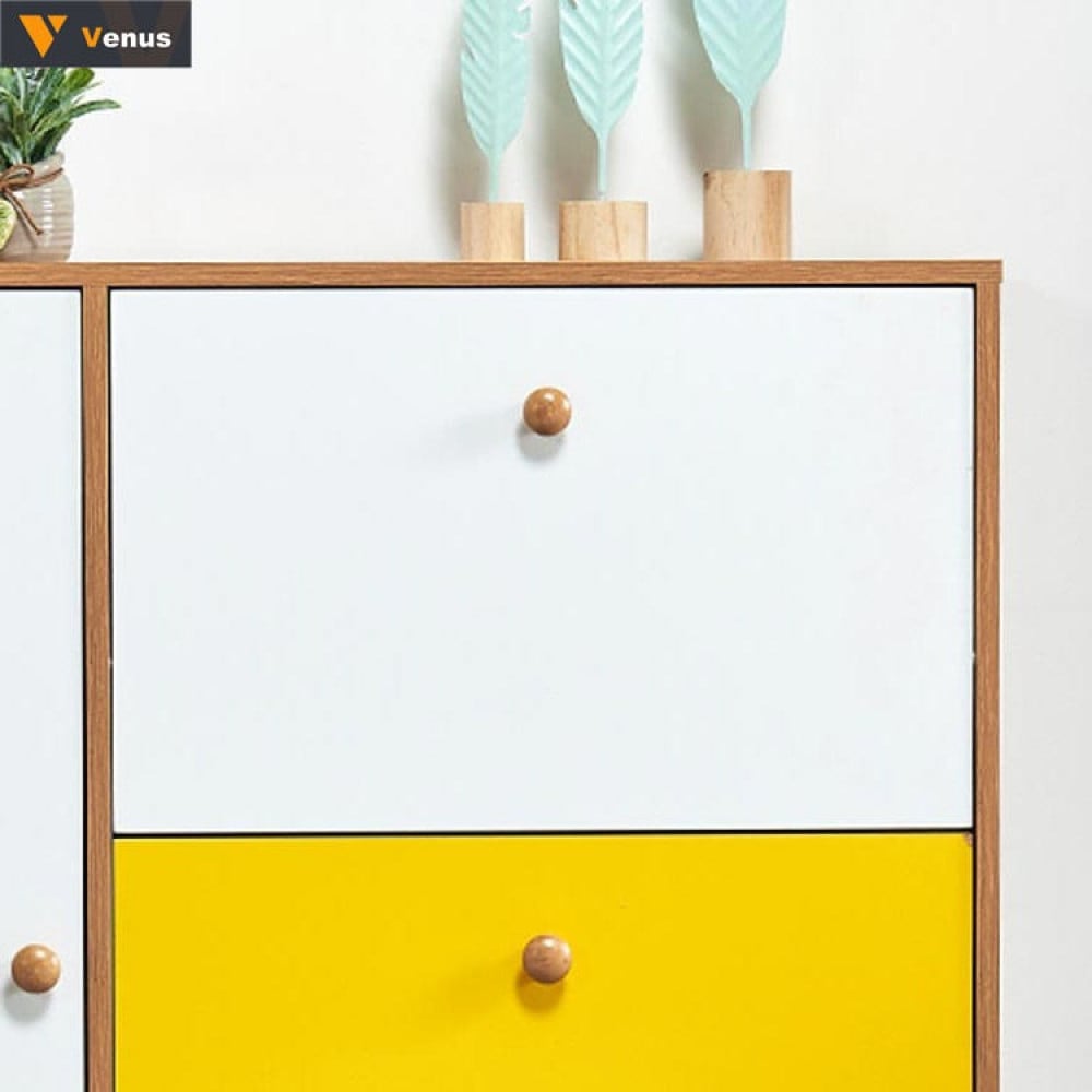 خزينة احذية خشبية بسيطة