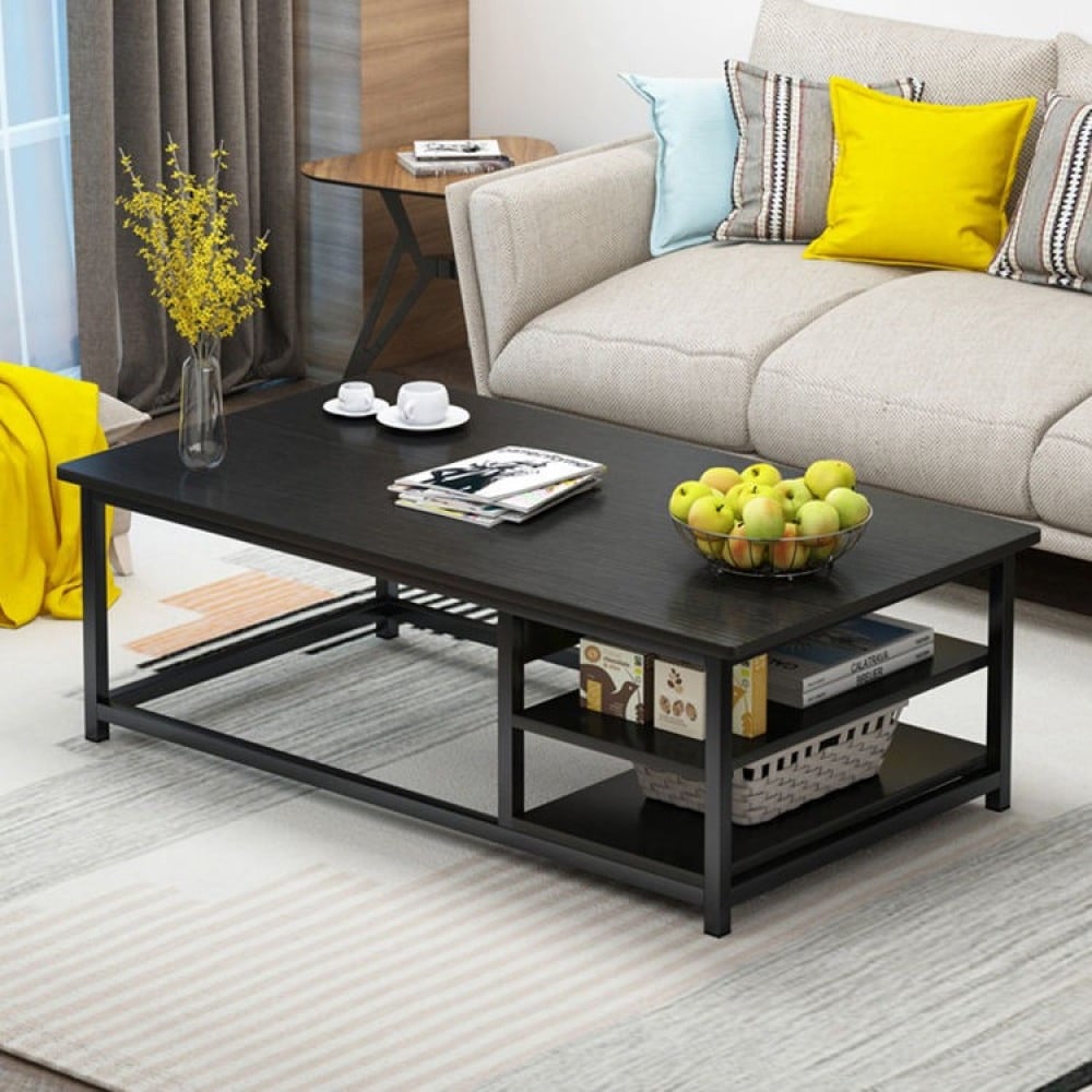 طاولة قهوة خشبية