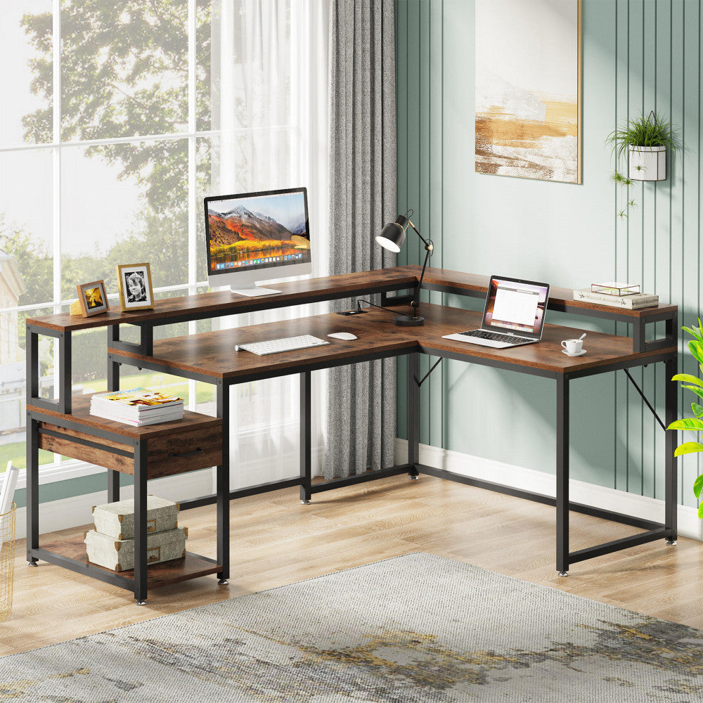 مكتب كمبيوتر منزلي