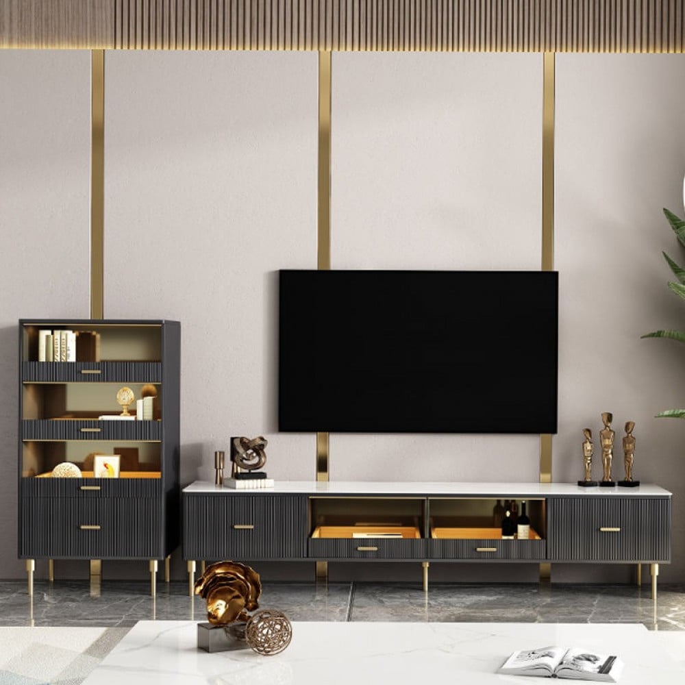 طاولات قهوه وتلفاز