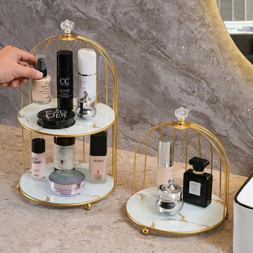 منظم مكياج معدني