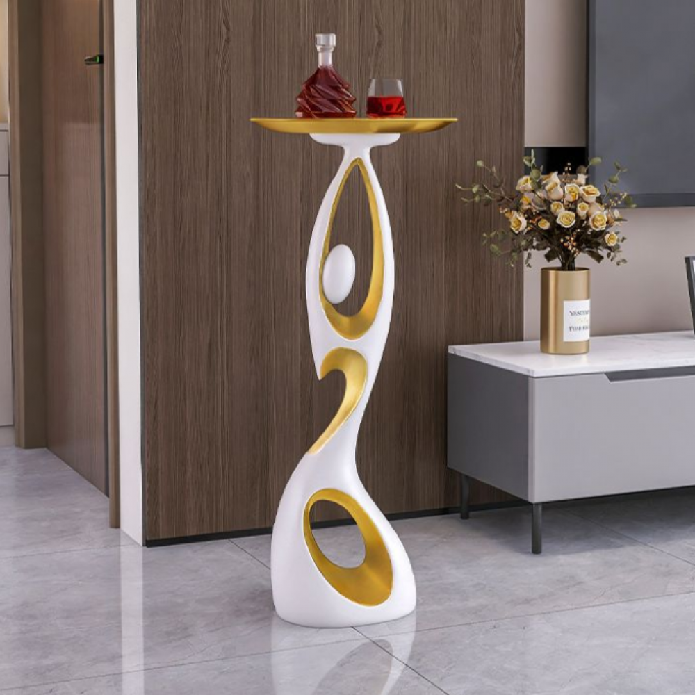طاولة جانبية بتصميم ابداعي حديث