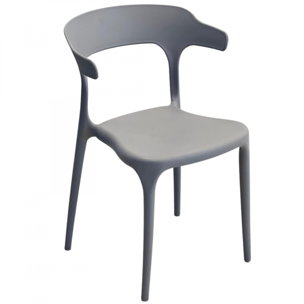 كرسي طعام فايبر بالوان مميزة