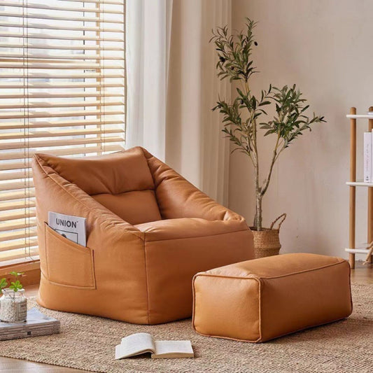 ليزي صوفا جلدية فاخرة