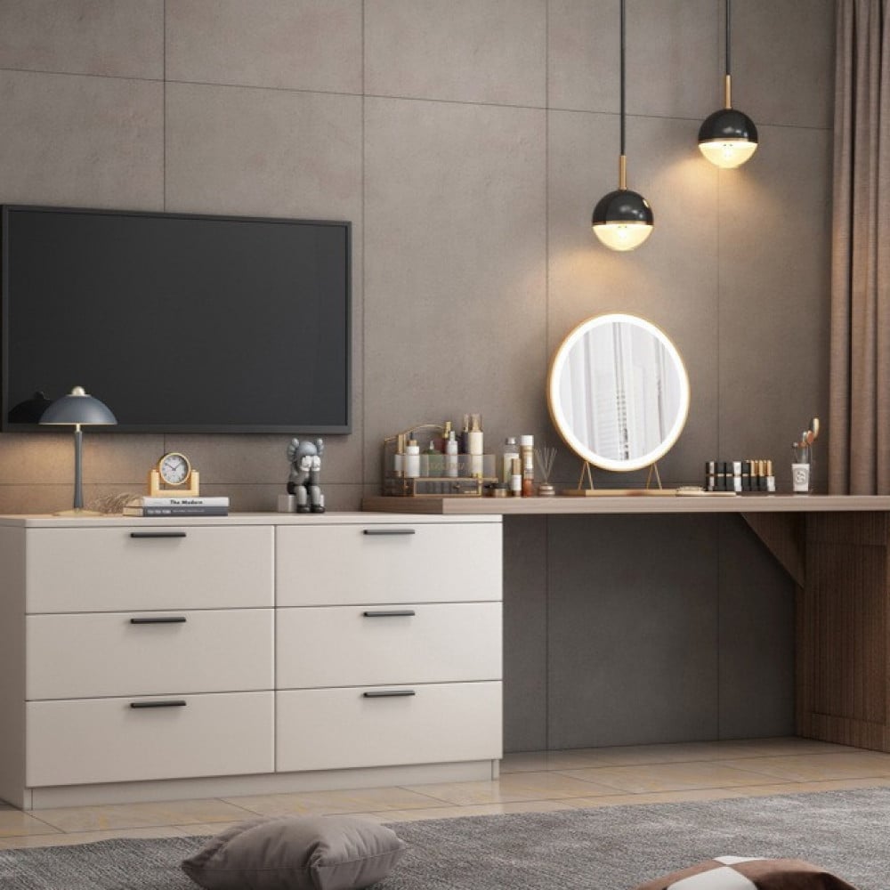 تسريحة عديدة الادراج وبتصميم فاخر