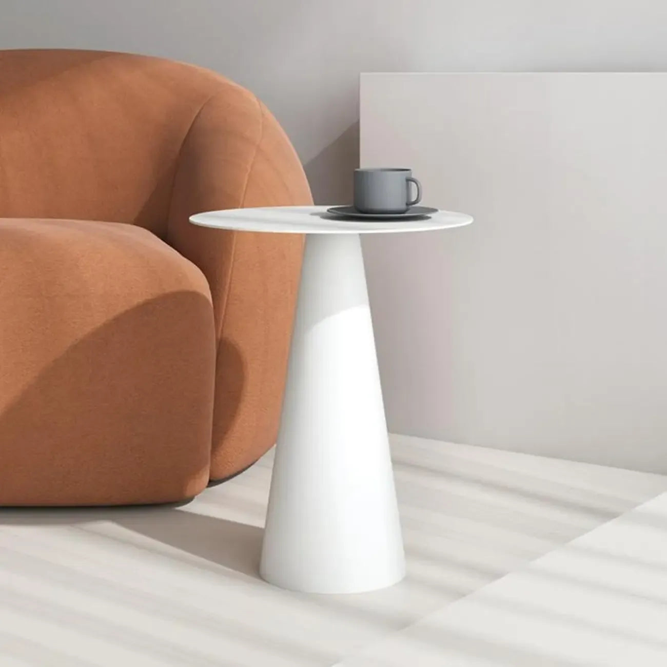 طاولة ستيل الجانبية