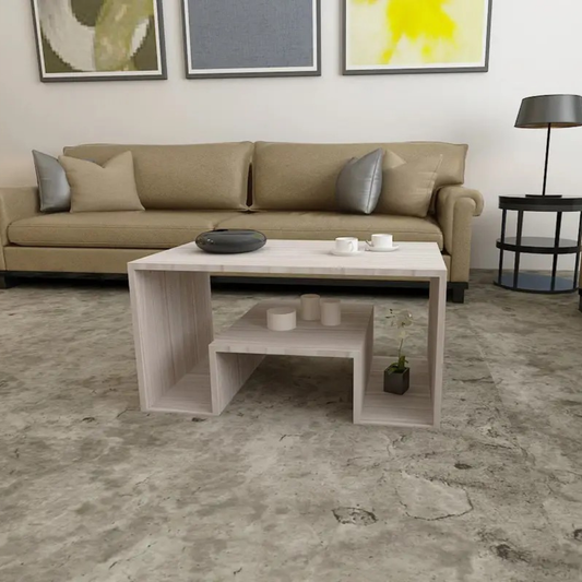 طاولة طبيعية للقهوة