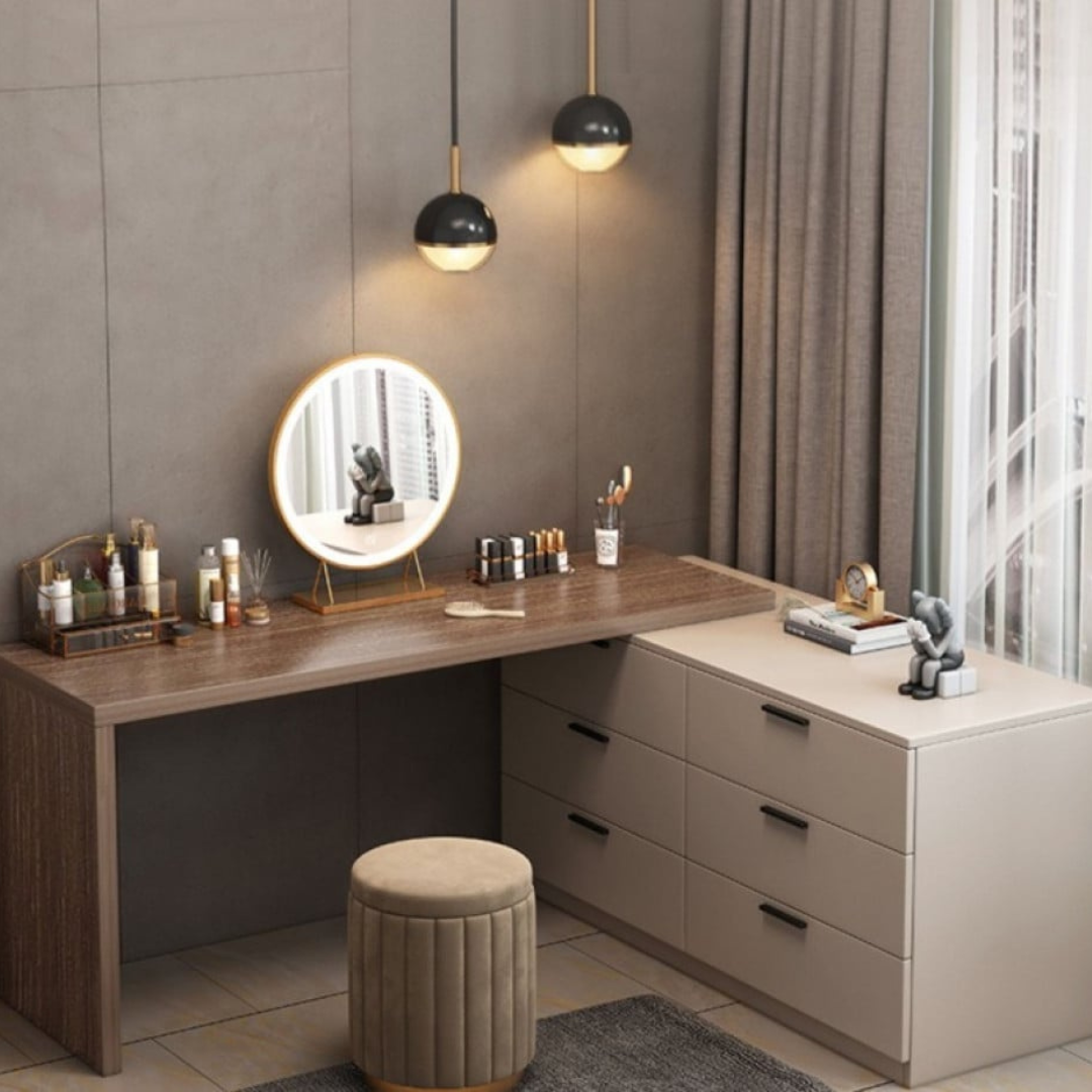 تسريحة عديدة الادراج وبتصميم فاخر
