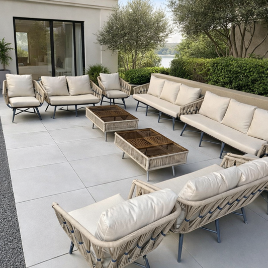 طقم  جلسات 14 شخص مع طاولتين