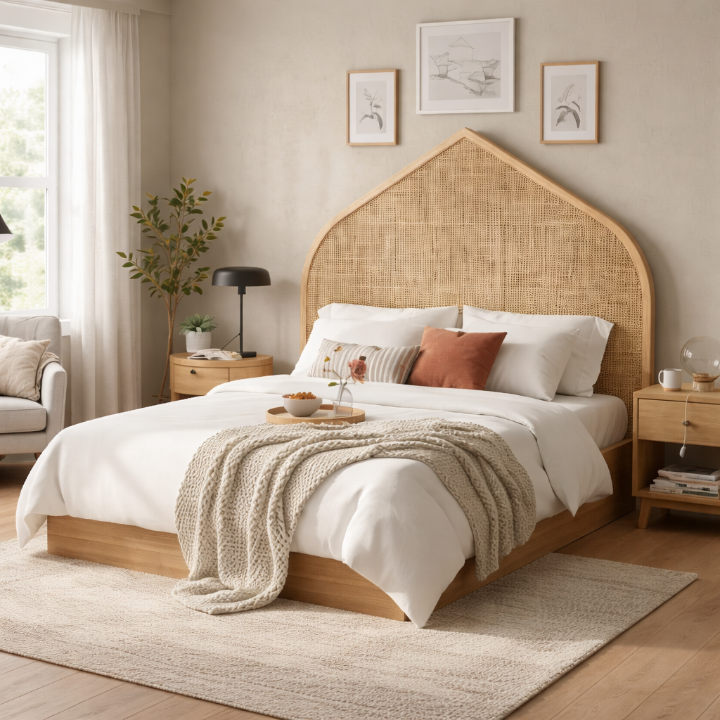 سرير بتصميم تراثي