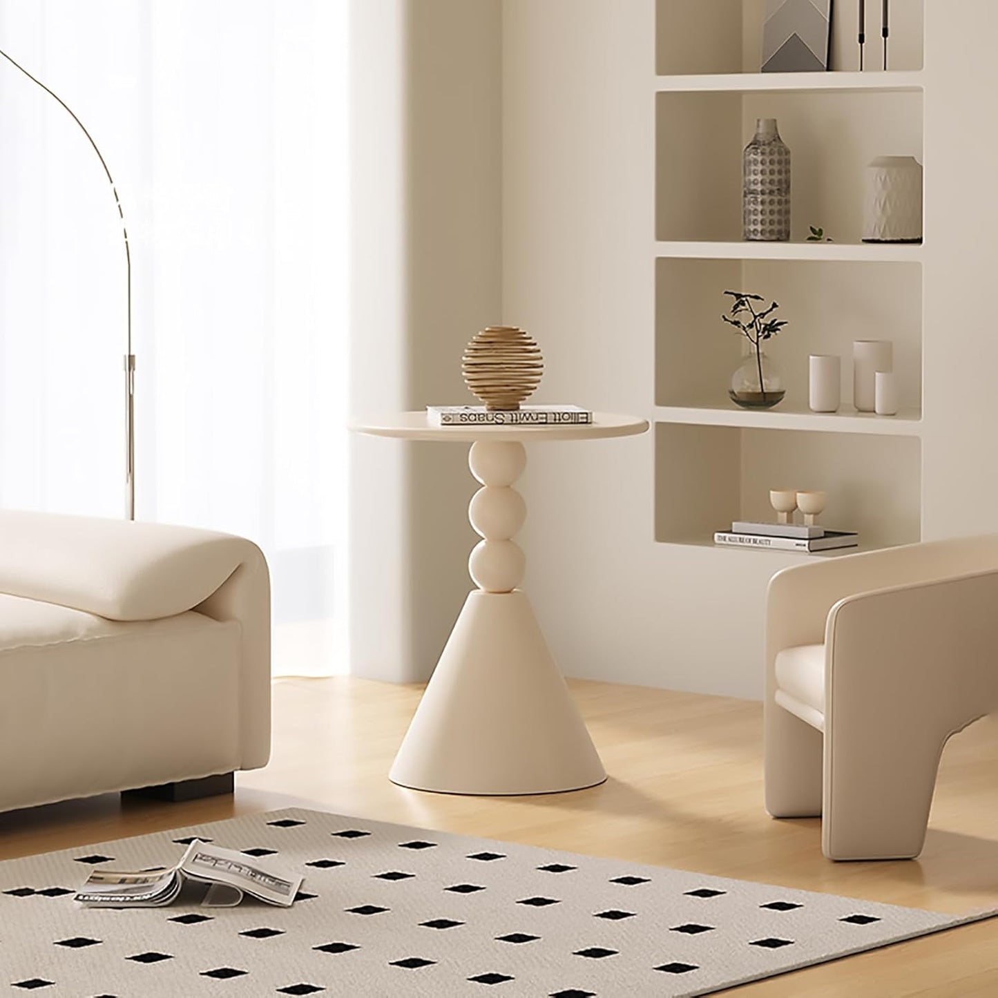 طاولة جانبية بتصميم فاخر وعصري