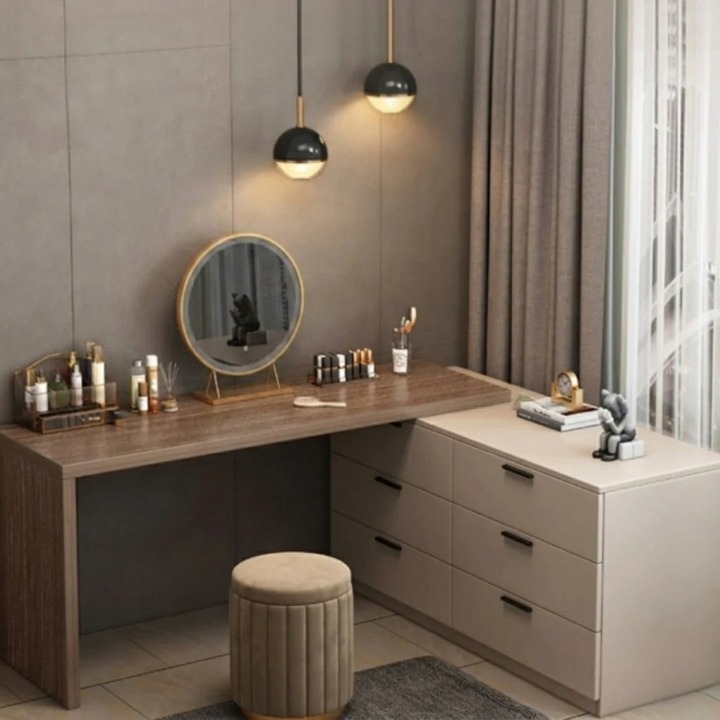 تسريحة عديدة الادراج وبتصميم فاخر