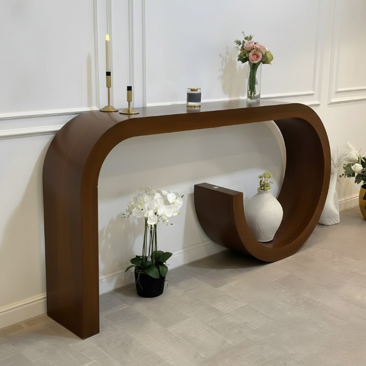 كونسول خشبى مودرن