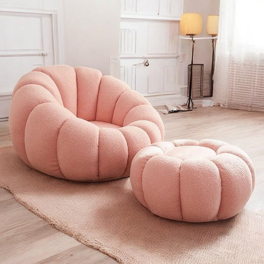 جلسة مريحة وردي