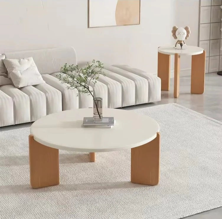 طاولات قهوة مستديرة بتصميم مودرن