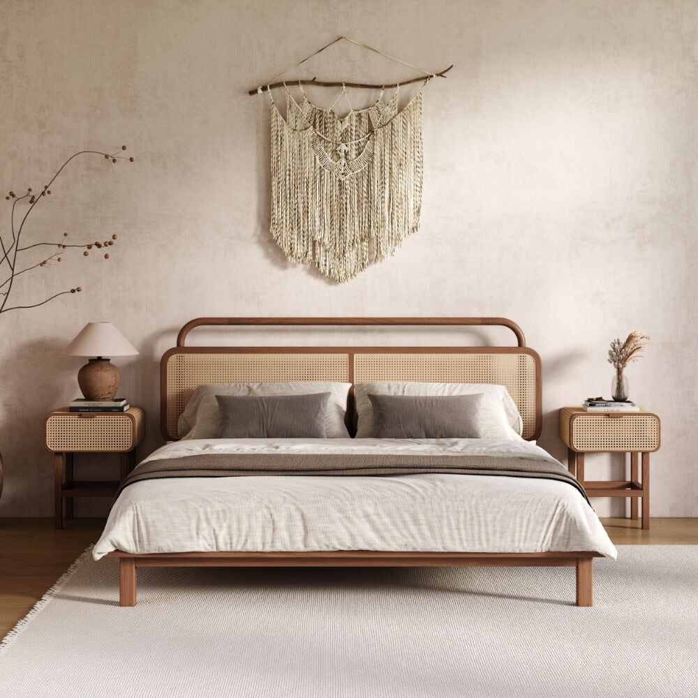 سرير روتان مودرن