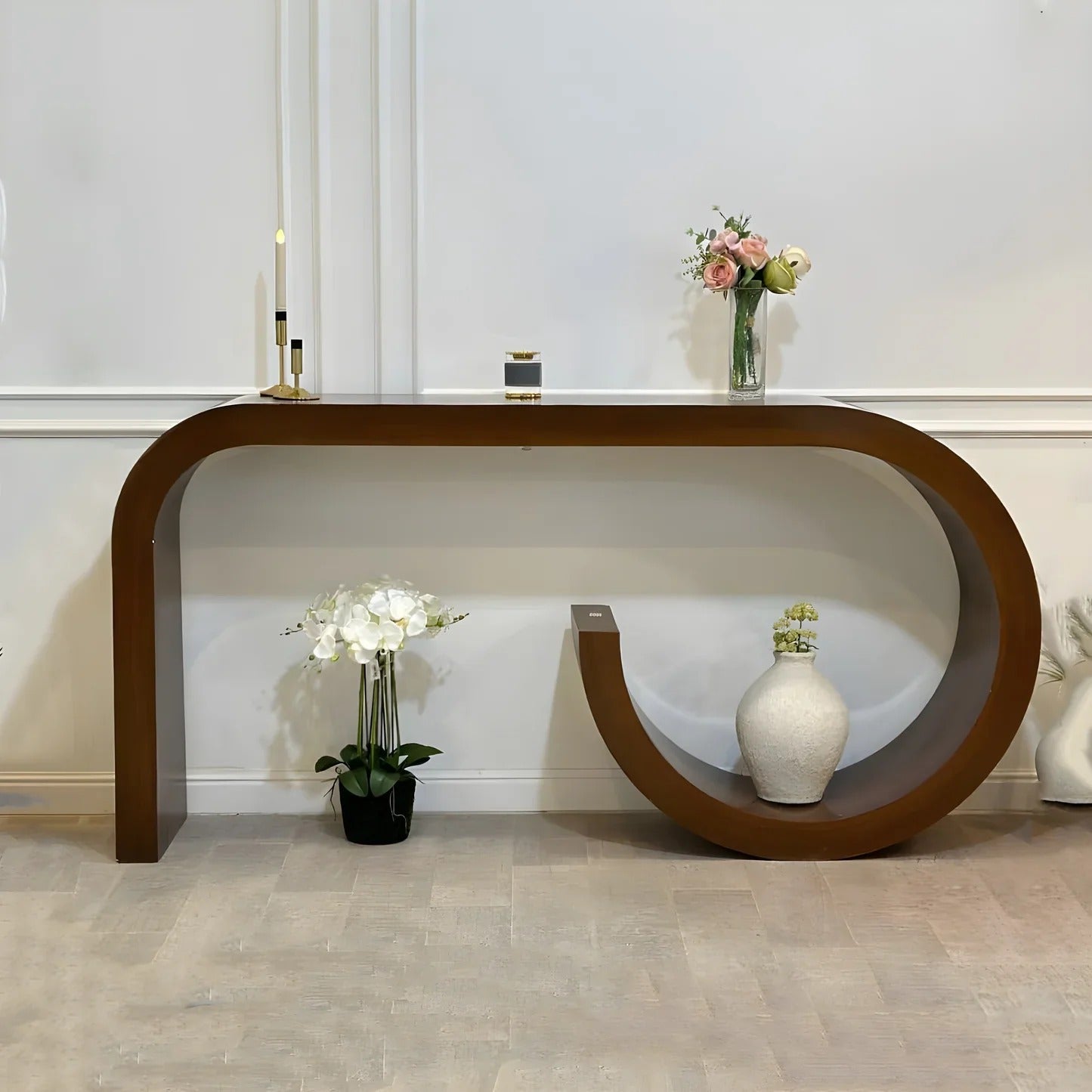 كونسول خشبى مودرن