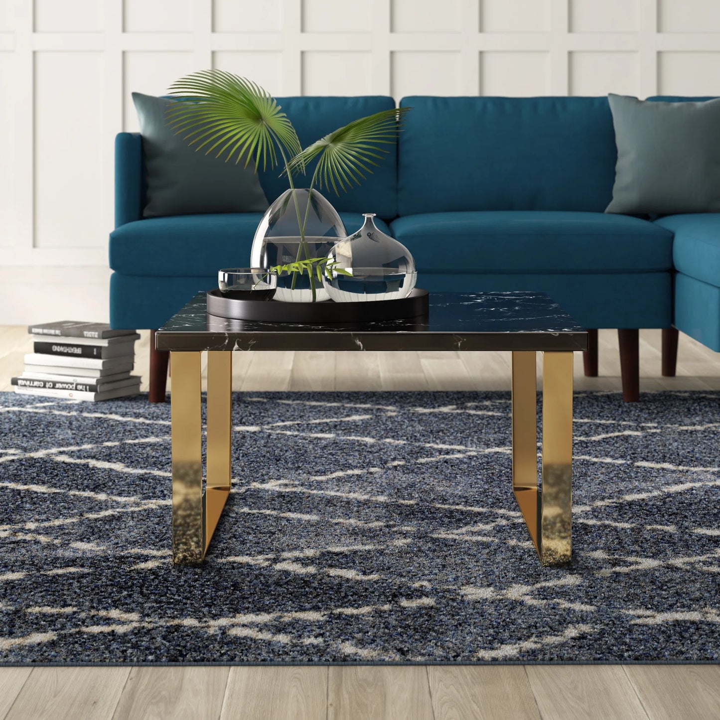 طاولة قهوه تجمع بين الفخامة و العمليه