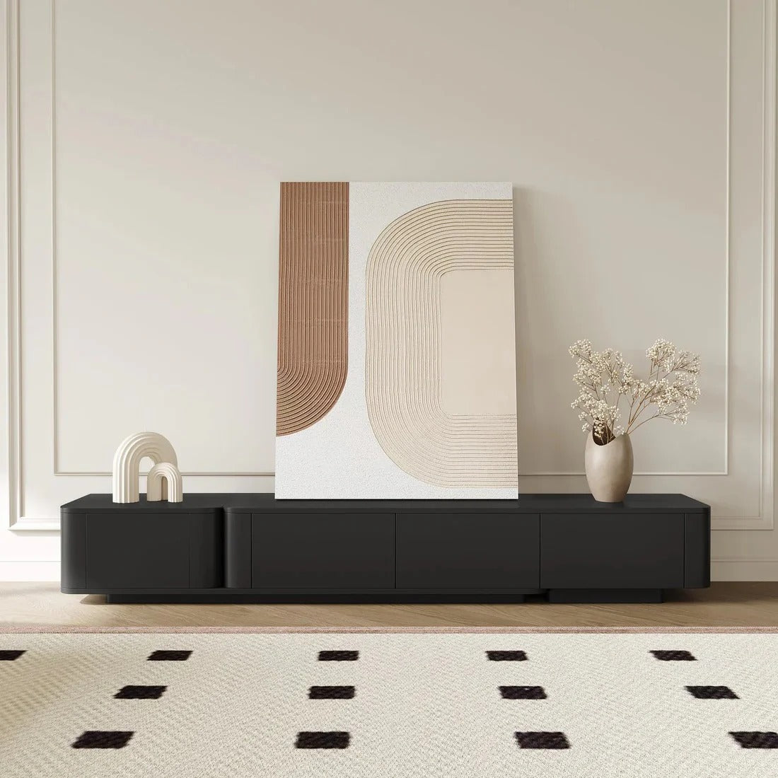 طاولة تلفاز سيمبلى وود