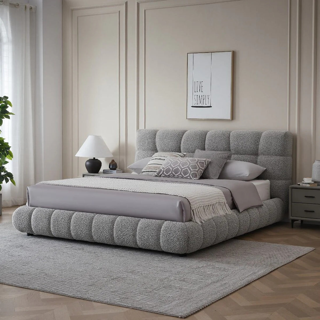 سرير إليجانس بتصميم عصري