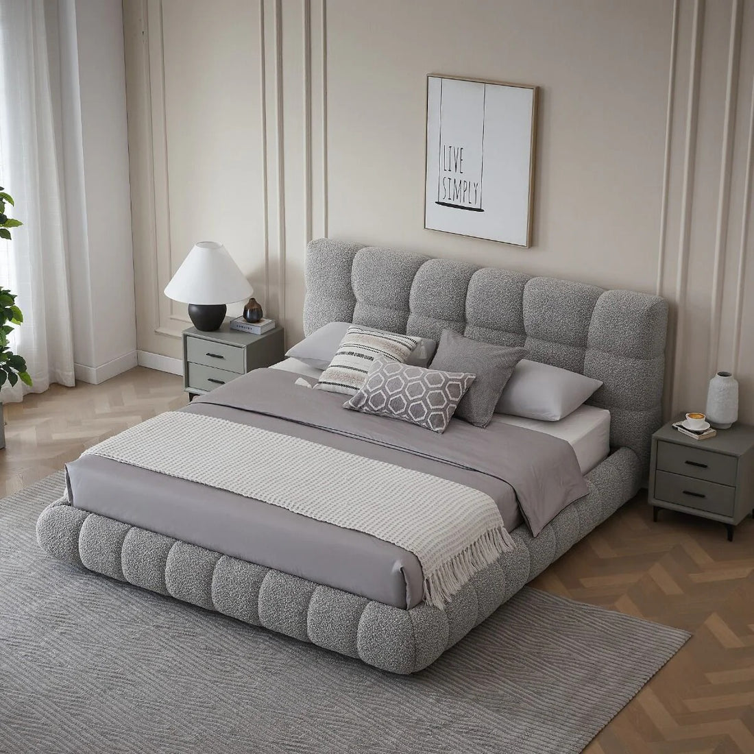 سرير إليجانس بتصميم عصري