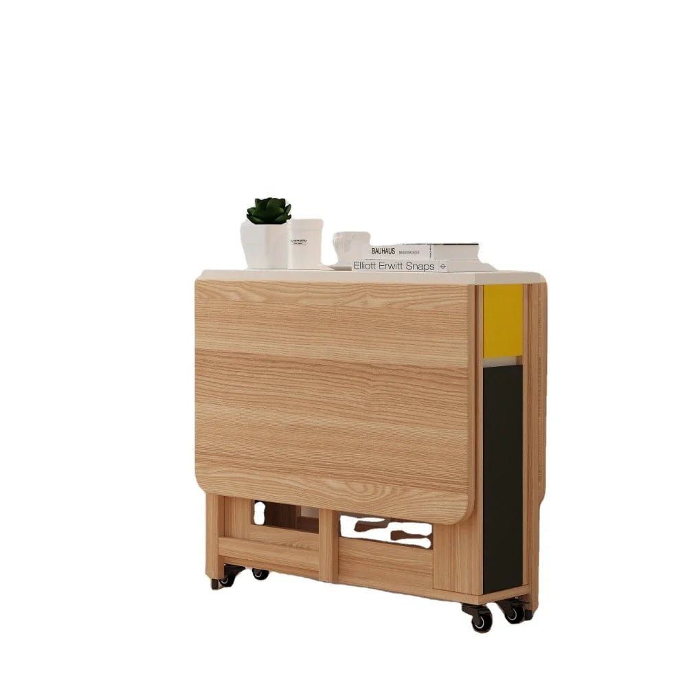 طاولة طعام خشبيه قابله للطي